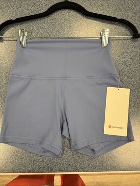 lululemon athletica Women's High-Waist Periwinkle Athletic Shorts